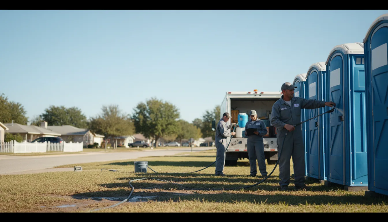 Long-Term Portable Toilet Rental in Carthage, TX near me